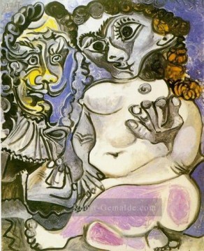  Kubismus Malerei - Homme et femme nue 2 1967 Kubismus